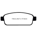EBC Brakes Yellowstuff Performance Brake Pads