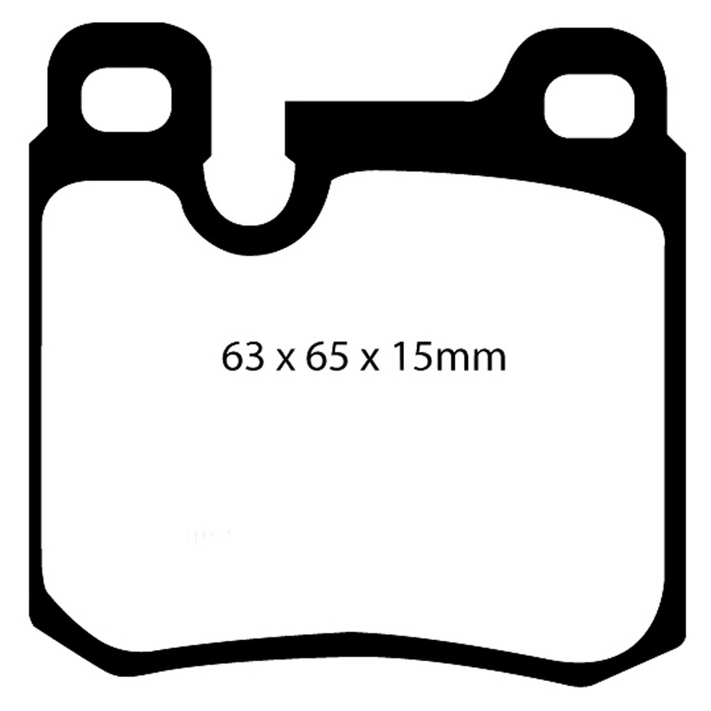 EBC Brakes Yellowstuff Performance Brake Pads