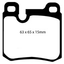EBC Brakes Yellowstuff Performance Brake Pads