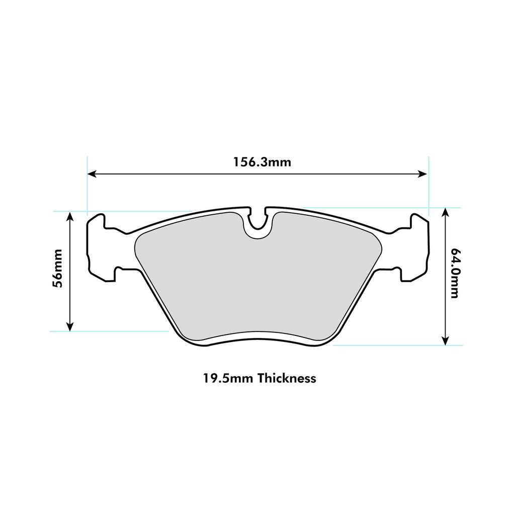 Pagid RS44 Brake Pads
