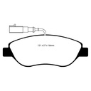 EBC Brakes Yellowstuff Performance Brake Pads