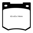 EBC Brakes Yellowstuff Performance Brake Pads
