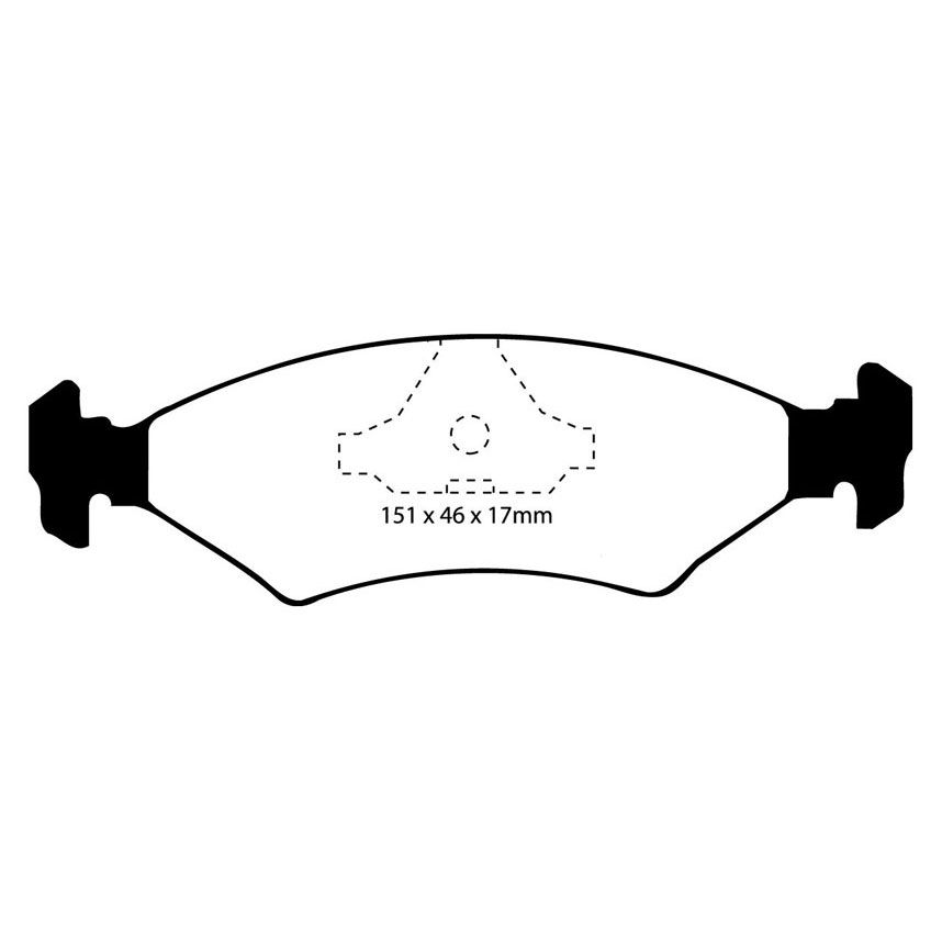 EBC Brakes Redstuff Performance Brake Pads