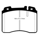 EBC Brakes Yellowstuff Performance Brake Pads