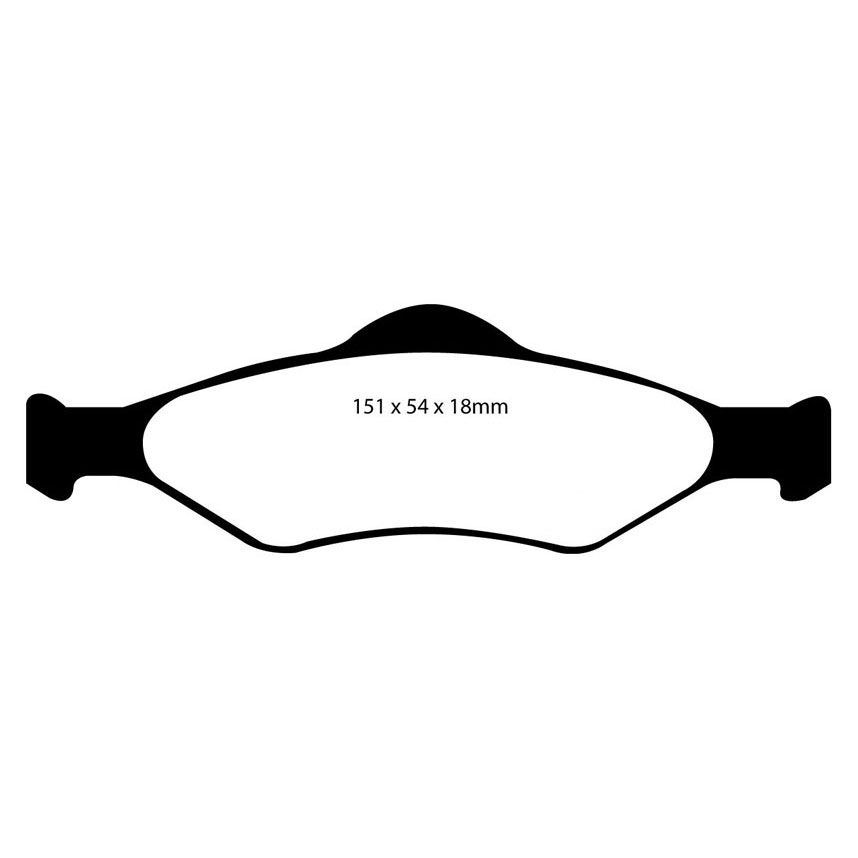 EBC Brakes Yellowstuff Performance Brake Pads