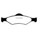 EBC Brakes Yellowstuff Performance Brake Pads