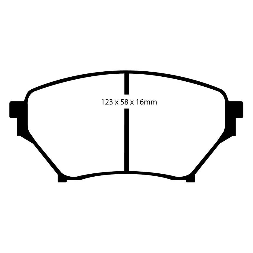 EBC Brakes Redstuff Performance Brake Pads