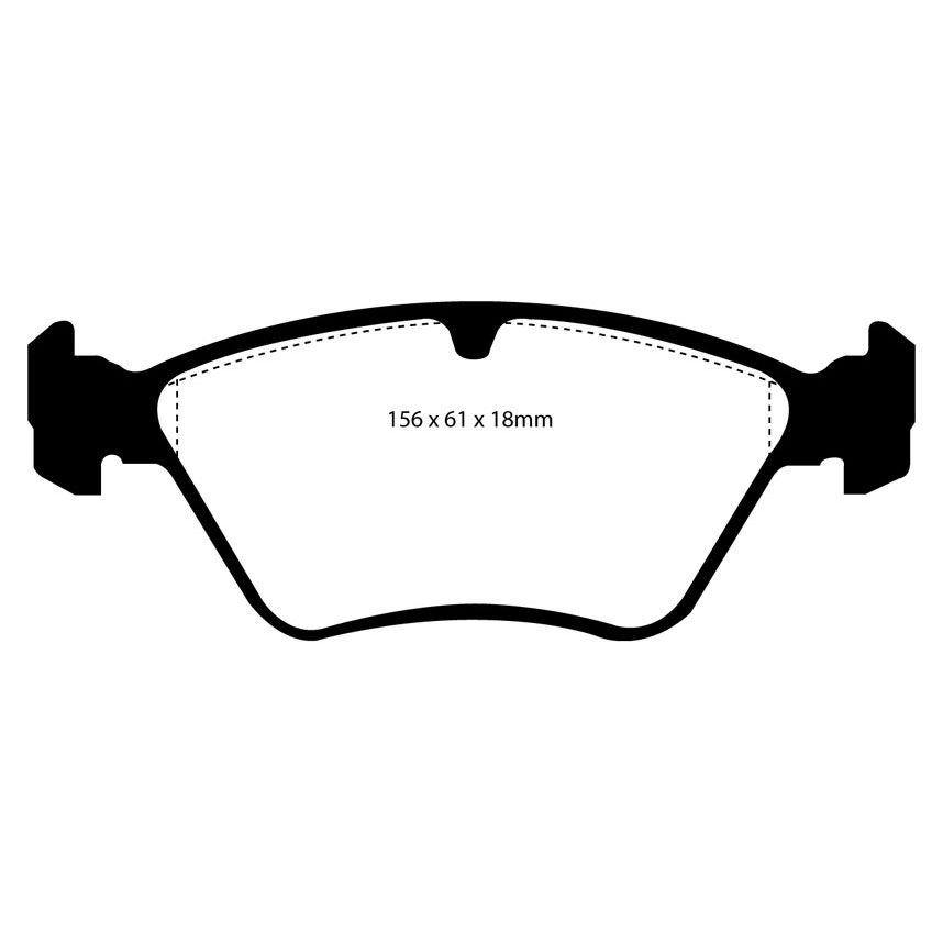 EBC Brakes Yellowstuff Performance Brake Pads