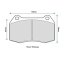 Ferodo DS2500 Brake Pads