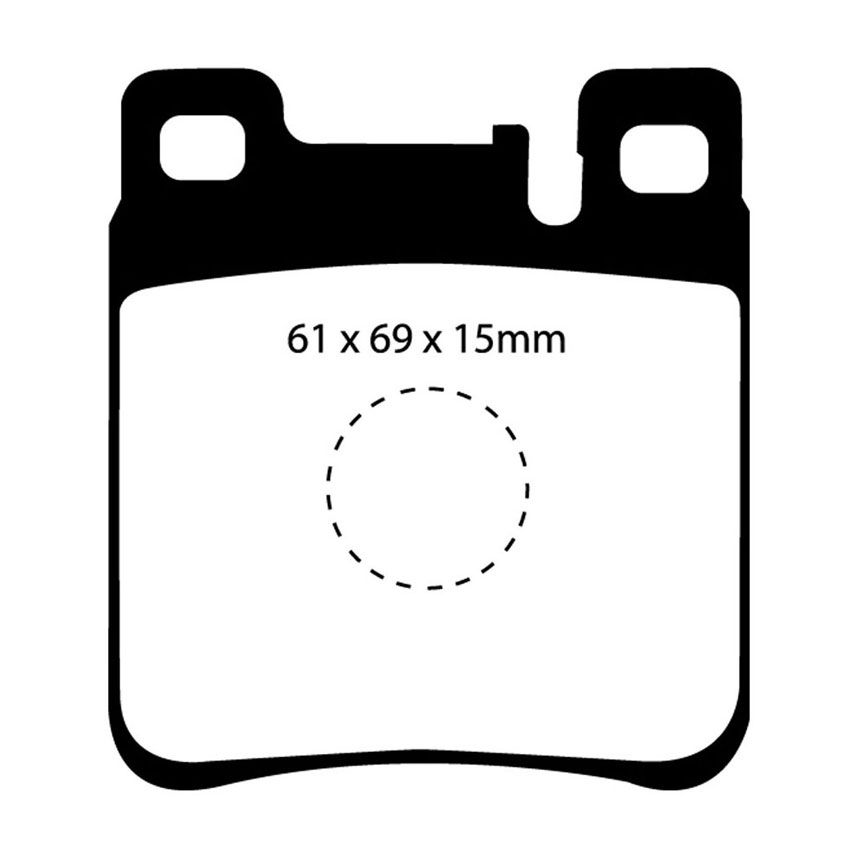 EBC Brakes Yellowstuff Performance Brake Pads