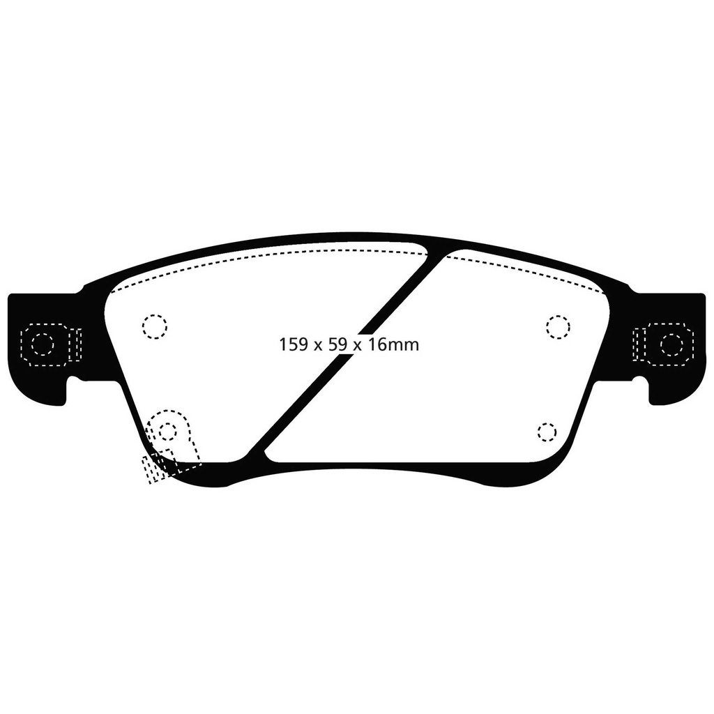 EBC Brakes Redstuff Performance Brake Pads