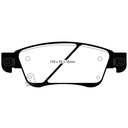 EBC Brakes Redstuff Performance Brake Pads