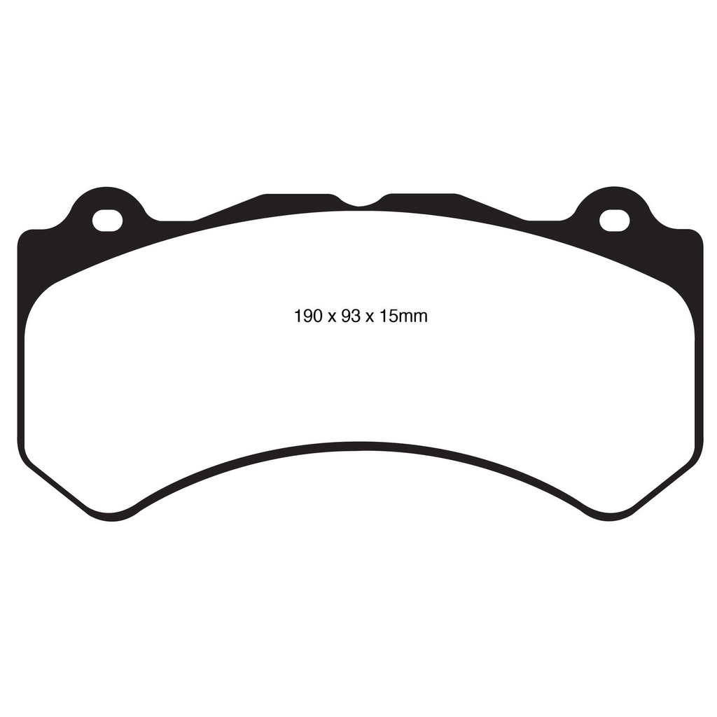 EBC Brakes Yellowstuff Performance Brake Pads