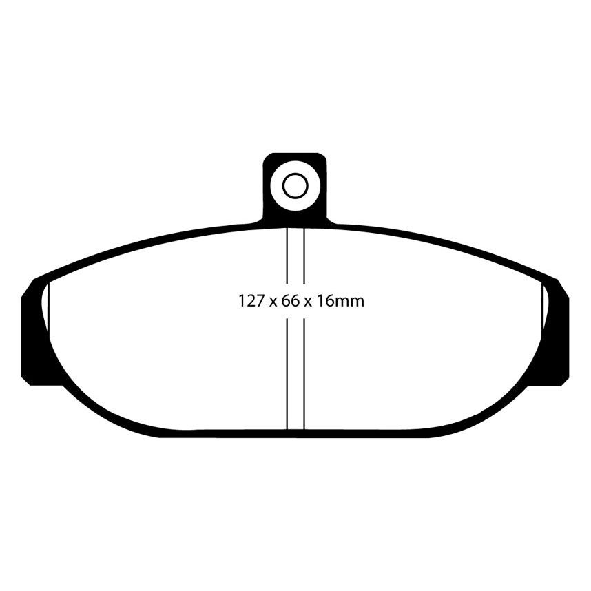 EBC Brakes Yellowstuff Performance Brake Pads
