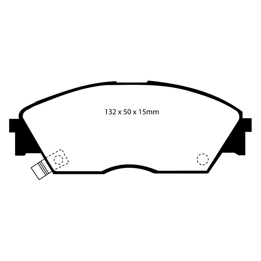 EBC Brakes Yellowstuff Performance Brake Pads