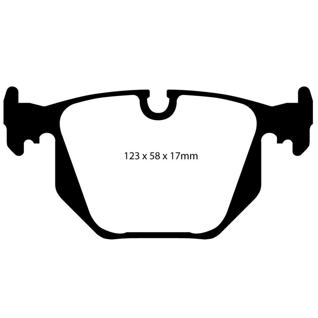 EBC Brakes Yellowstuff Performance Brake Pads