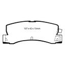 EBC Brakes Yellowstuff Performance Brake Pads