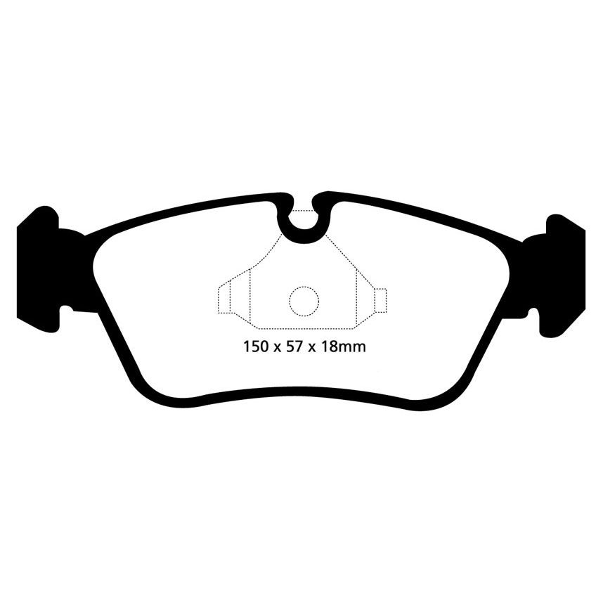 EBC Brakes Yellowstuff Performance Brake Pads