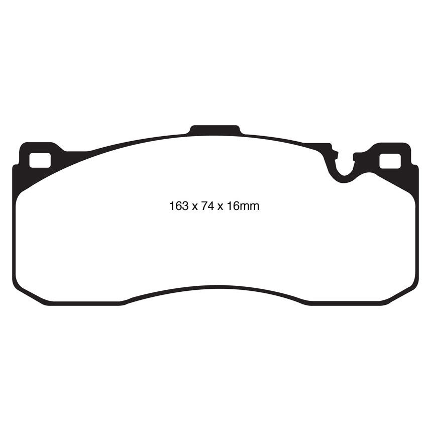 EBC Brakes Yellowstuff Performance Brake Pads