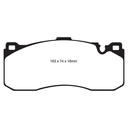 EBC Brakes Yellowstuff Performance Brake Pads