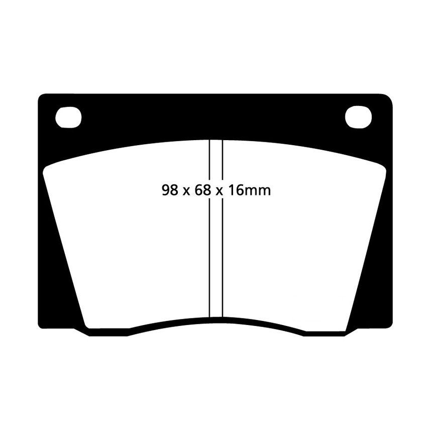 EBC Brakes Redstuff Performance Brake Pads