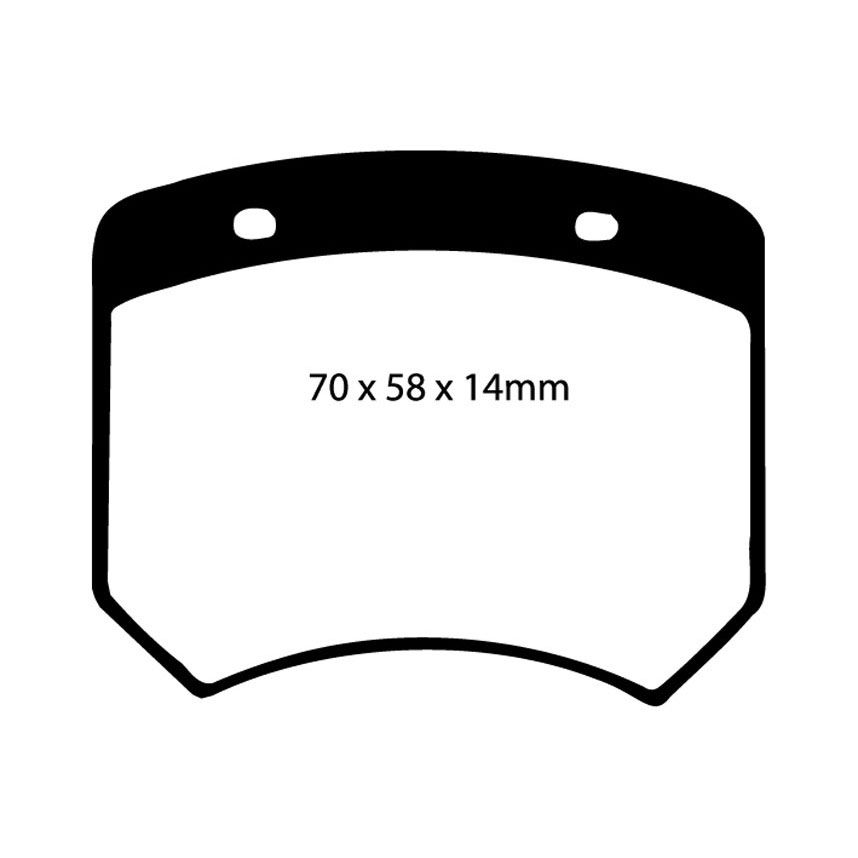 EBC Brakes Redstuff Performance Brake Pads