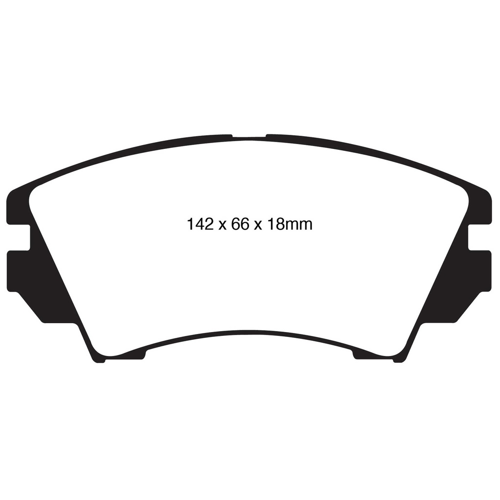 EBC Brakes Yellowstuff Performance Brake Pads