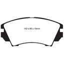 EBC Brakes Yellowstuff Performance Brake Pads