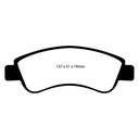 EBC Brakes Yellowstuff Performance Brake Pads