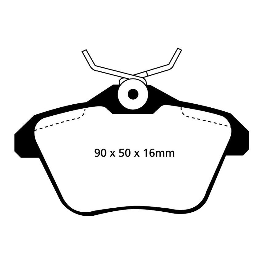 EBC Brakes Yellowstuff Performance Brake Pads
