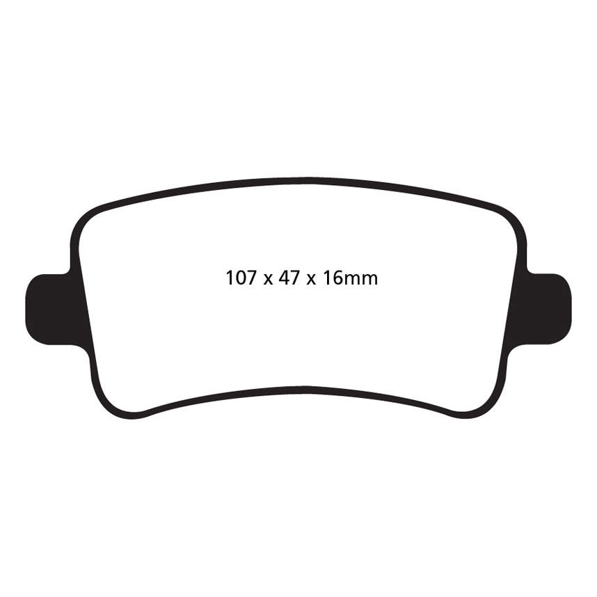 EBC Brakes Yellowstuff Performance Brake Pads