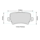 Ferodo DS2500 Brake Pads