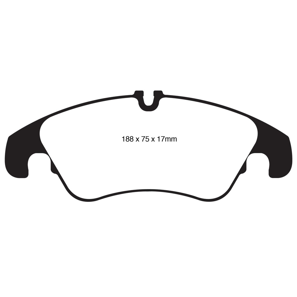 EBC Brakes Yellowstuff Performance Brake Pads