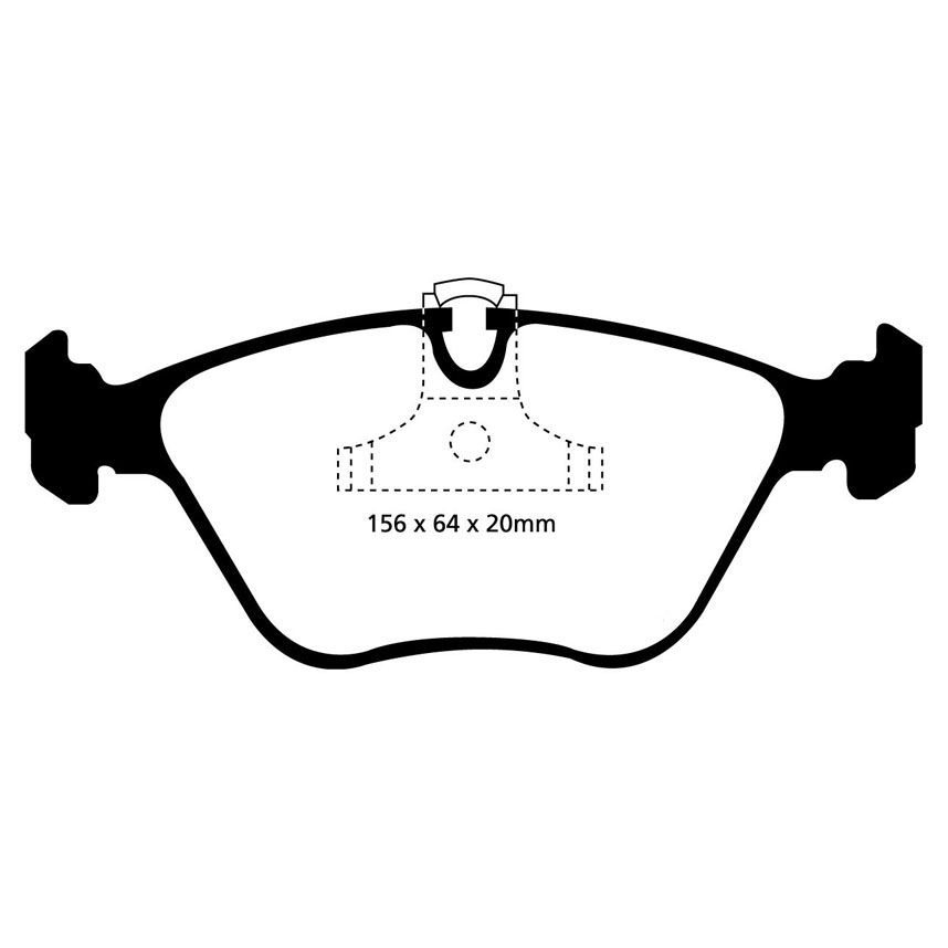 EBC Brakes Yellowstuff Performance Brake Pads