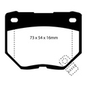 EBC Brakes Redstuff Performance Brake Pads