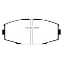 EBC Brakes Yellowstuff Performance Brake Pads