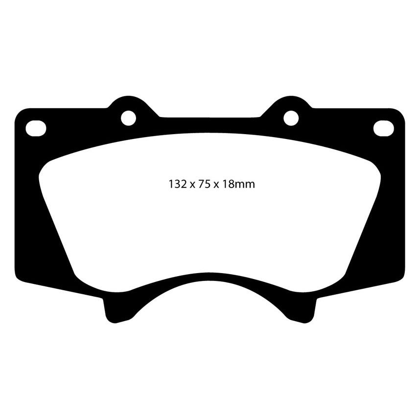 EBC Brakes Yellowstuff Performance Brake Pads