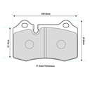 Ferodo DS3000 Brake Pads