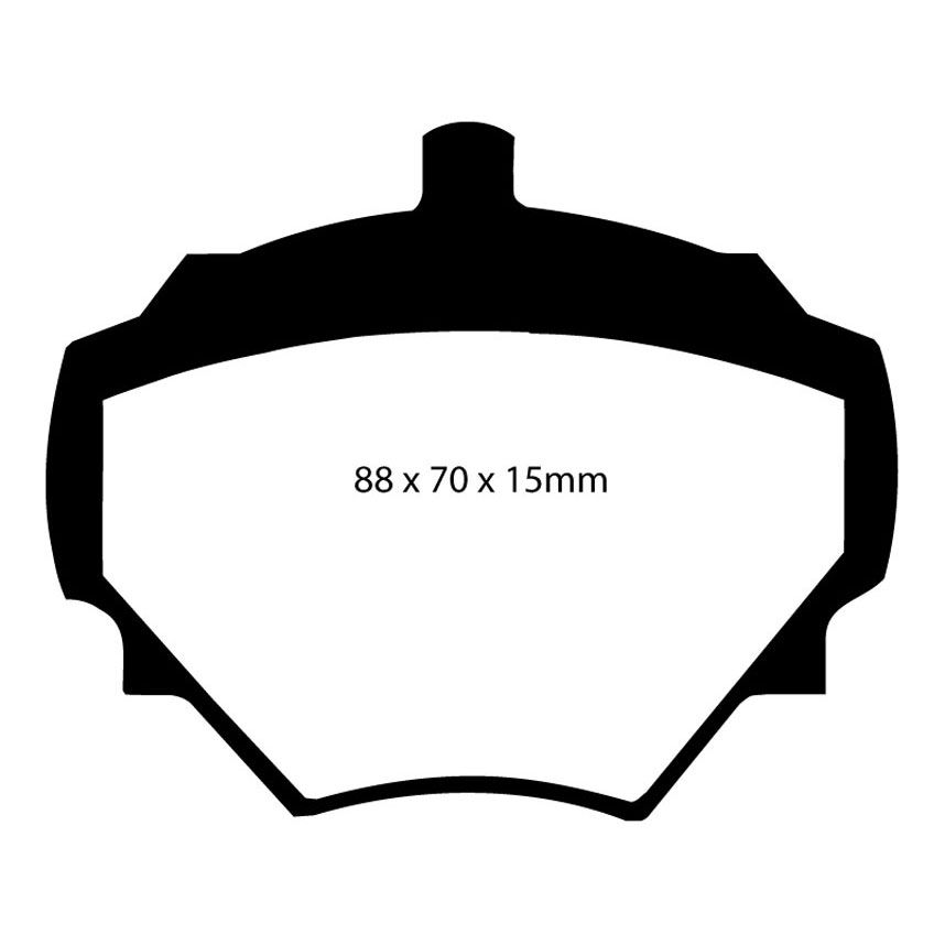 EBC Brakes Yellowstuff Performance Brake Pads