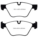 EBC Brakes Yellowstuff Performance Brake Pads