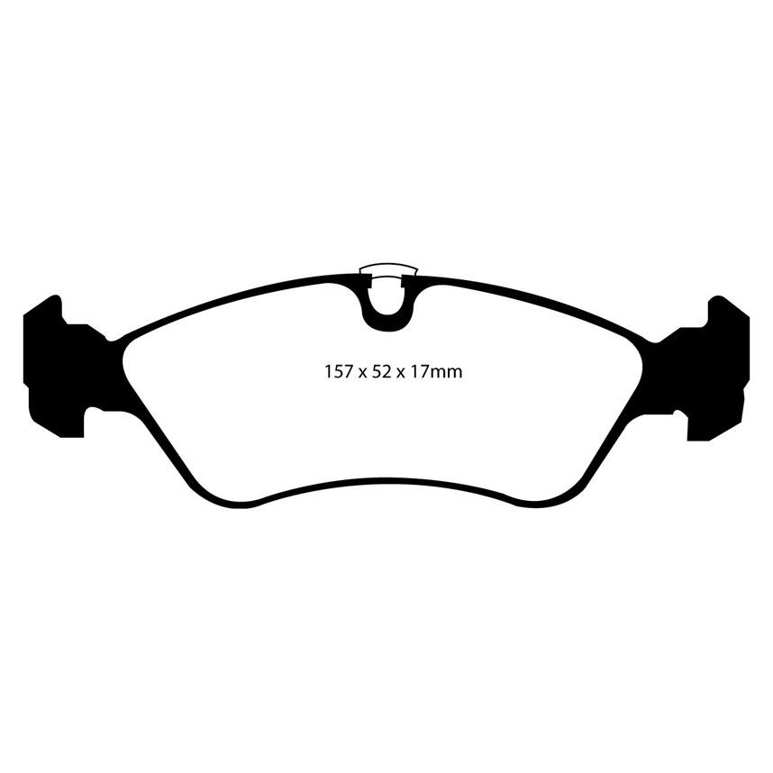 EBC Brakes Yellowstuff Performance Brake Pads