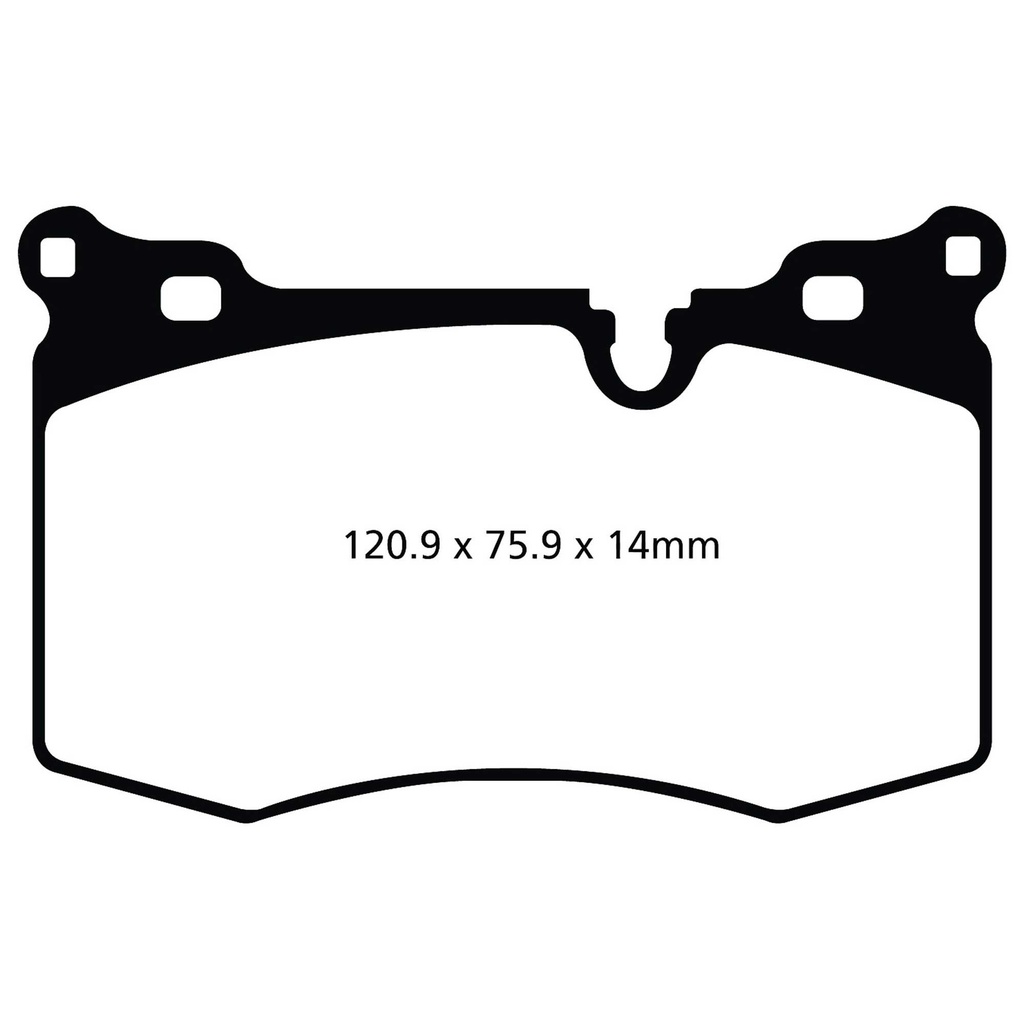 EBC Brakes Redstuff Performance Brake Pads