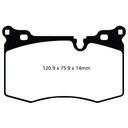 EBC Brakes Redstuff Performance Brake Pads