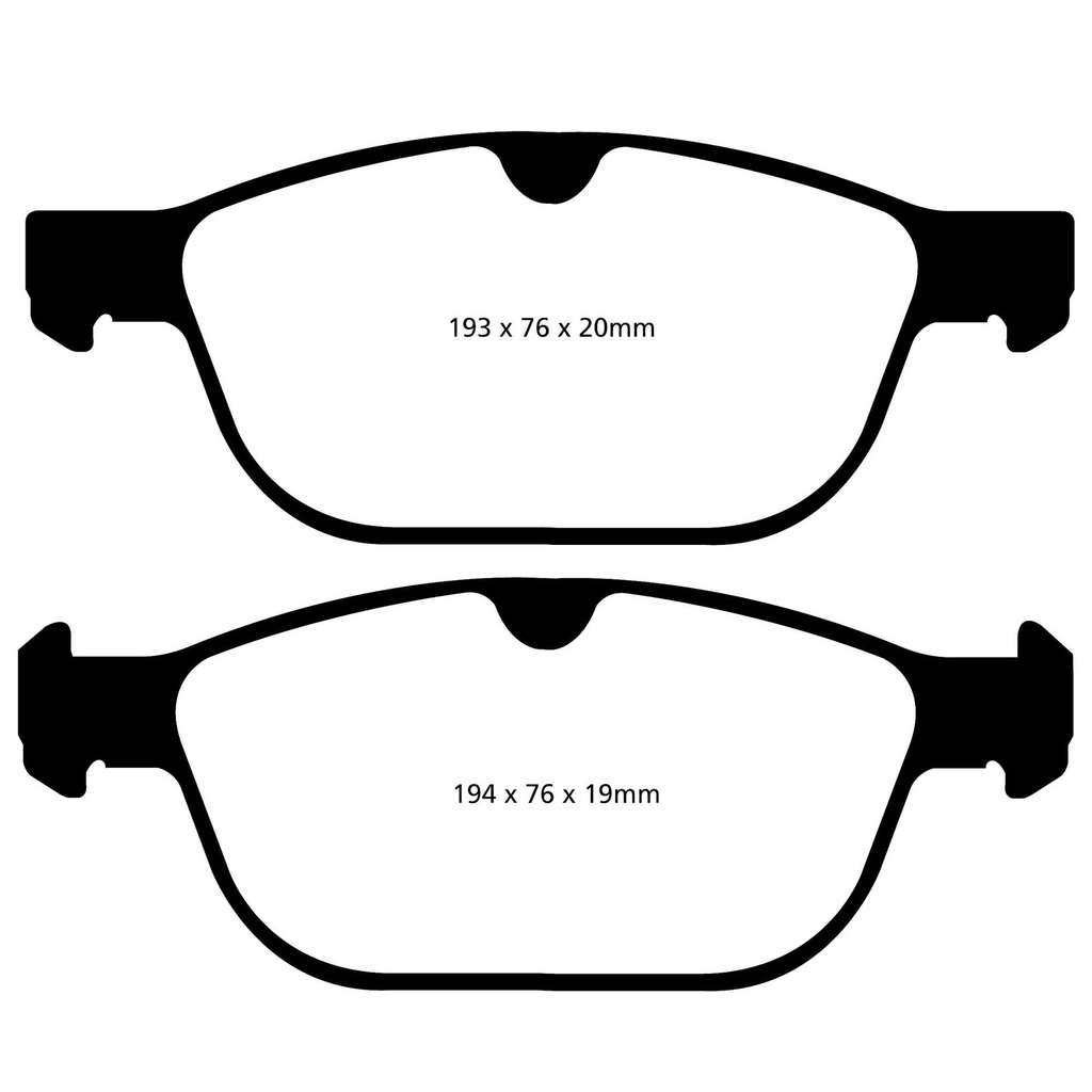EBC Brakes Yellowstuff Performance Brake Pads