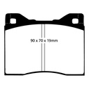 EBC Brakes Yellowstuff Performance Brake Pads