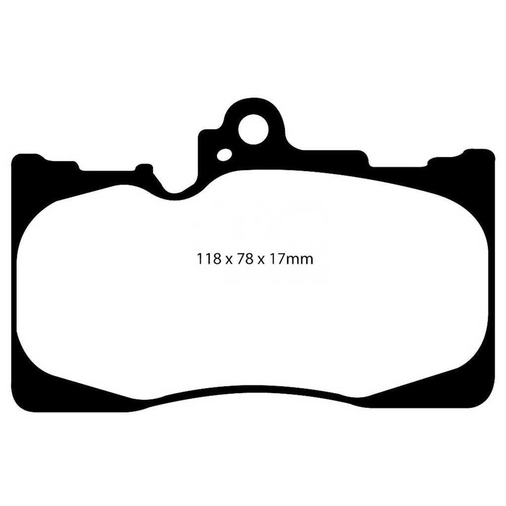 EBC Brakes Yellowstuff Performance Brake Pads