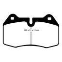EBC Brakes Yellowstuff Performance Brake Pads