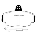 EBC Brakes Redstuff Performance Brake Pads