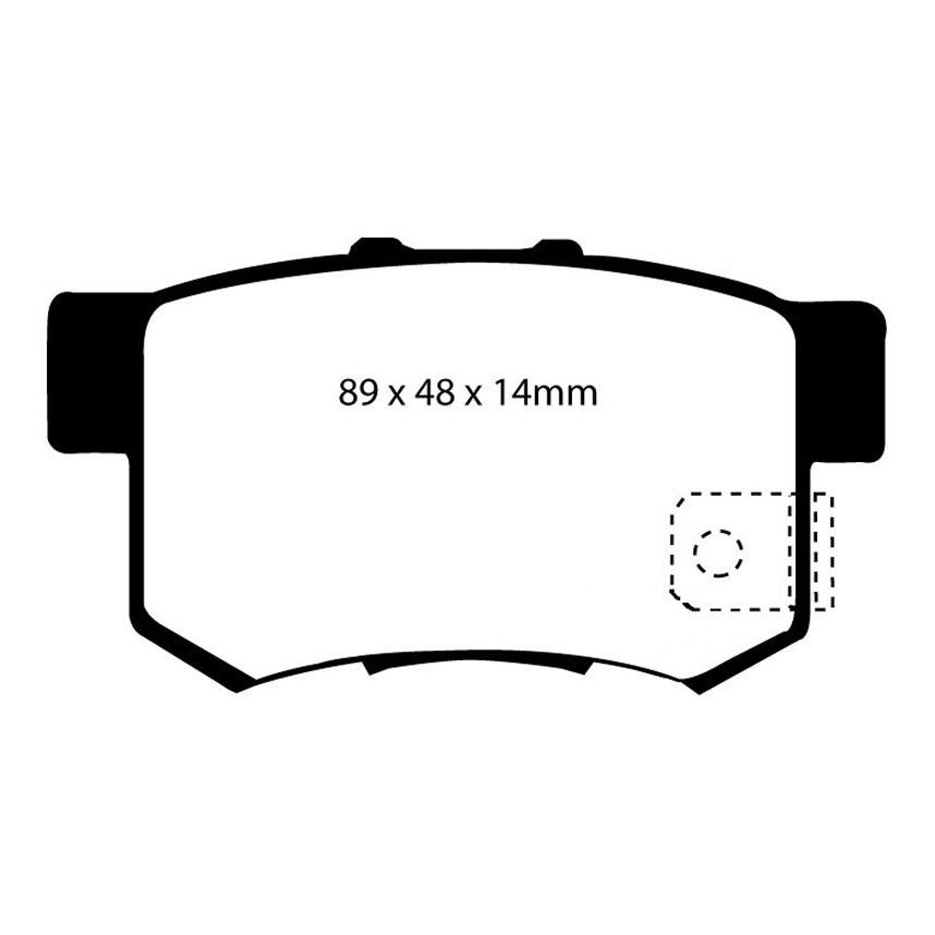 EBC Brakes Redstuff Performance Brake Pads
