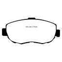 EBC Brakes Yellowstuff Performance Brake Pads
